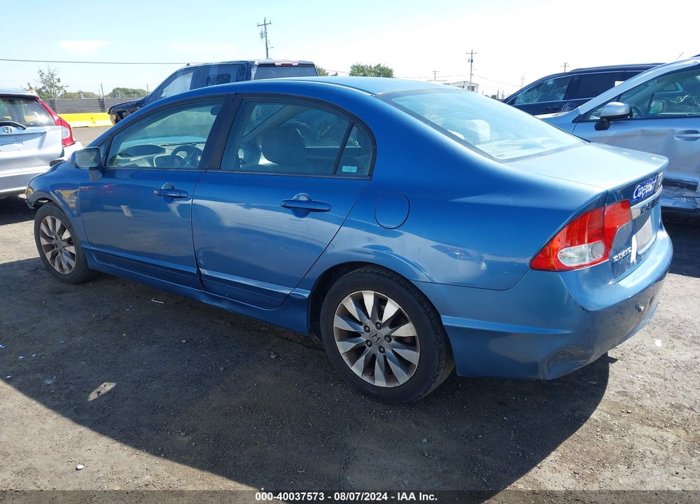 2009 HONDA CIVIC EX VIN: 1HGFA16889L009424