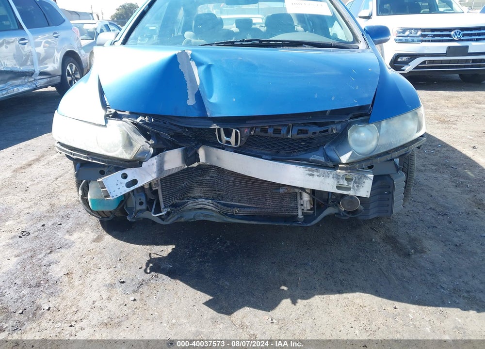 2009 HONDA CIVIC EX VIN: 1HGFA16889L009424