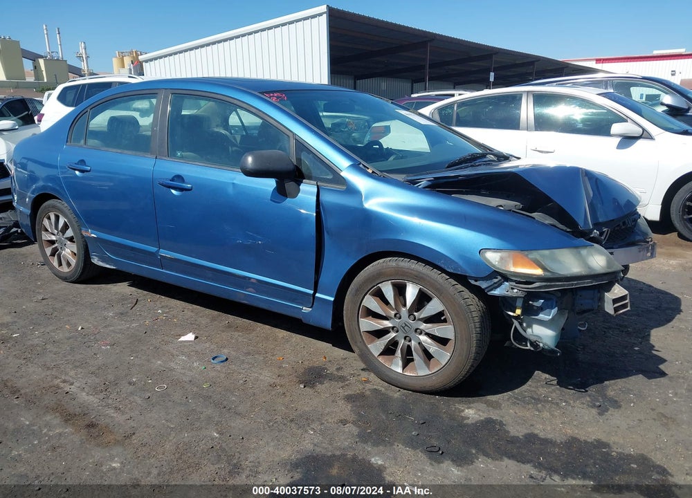 2009 HONDA CIVIC EX VIN: 1HGFA16889L009424