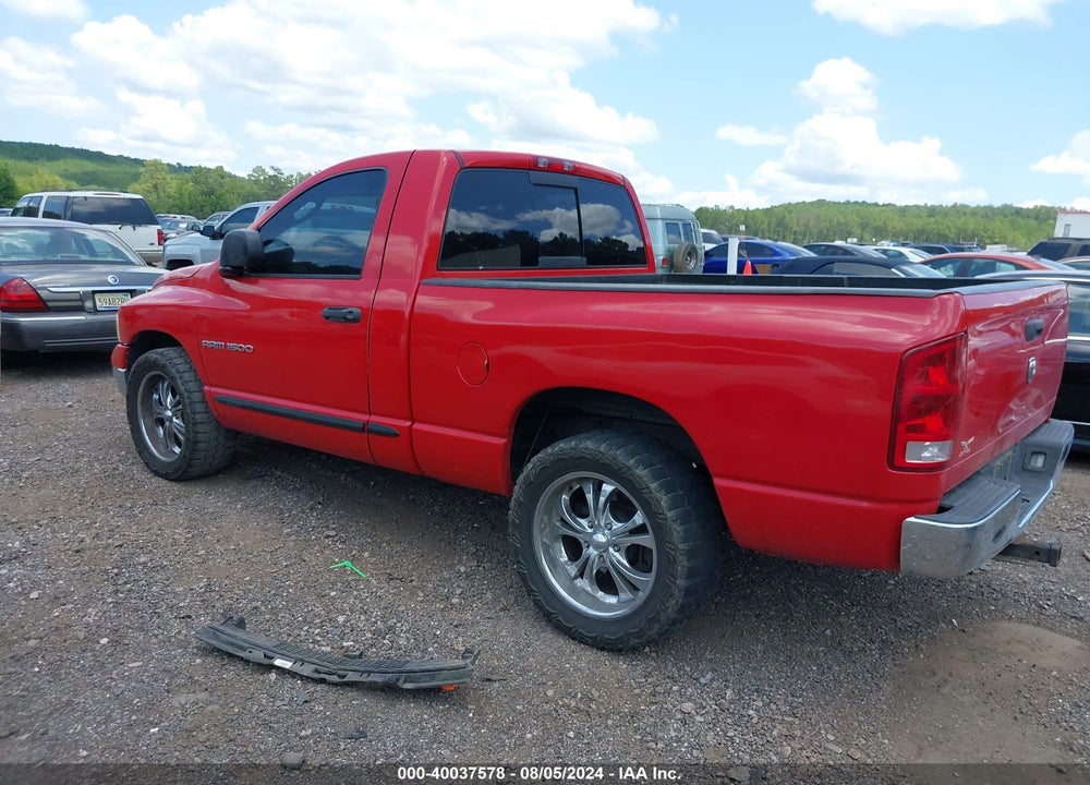 2005 DODGE RAM 1500 ST VIN: 1D7HA16K35J539184