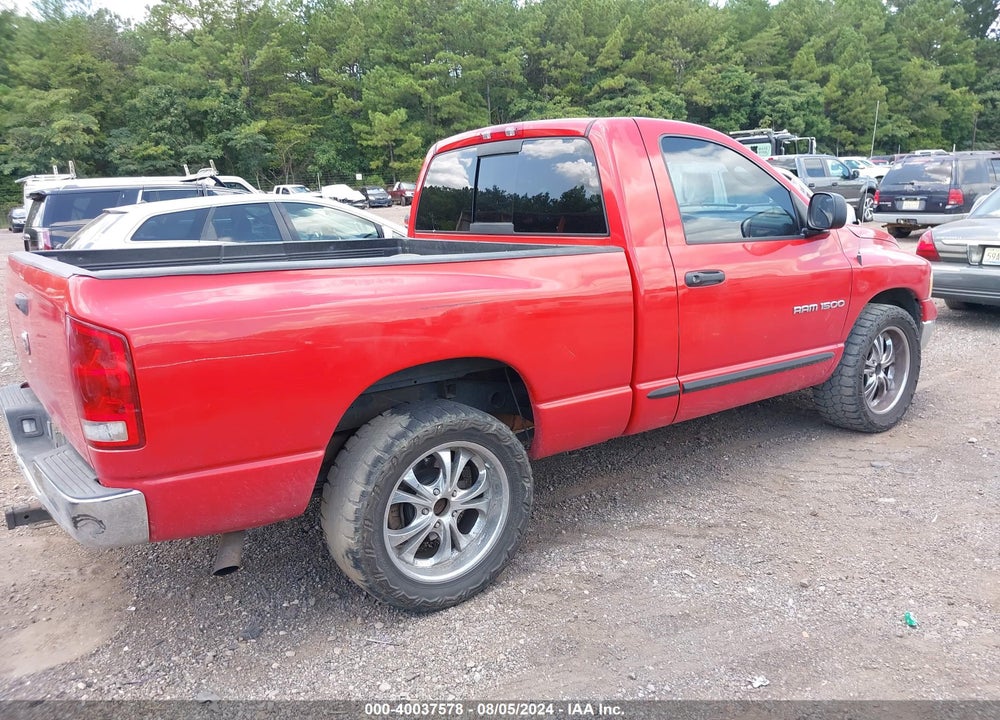 2005 DODGE RAM 1500 ST VIN: 1D7HA16K35J539184