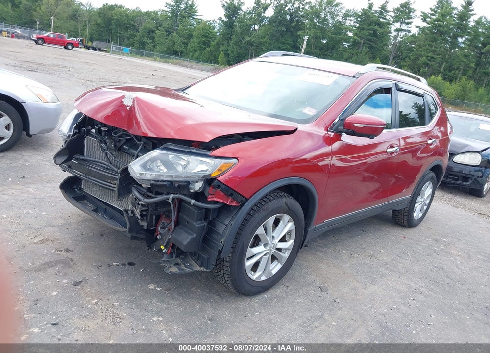 2014 NISSAN ROGUE SV VIN: 5N1AT2MV6EC753854