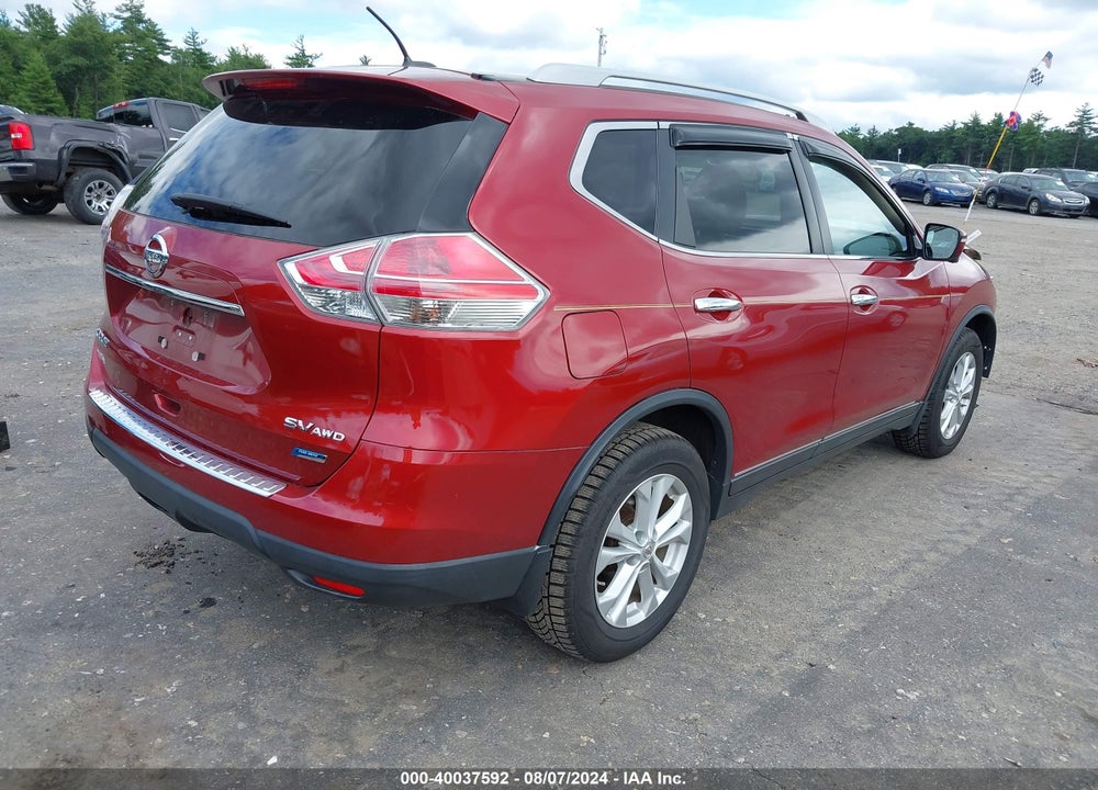 2014 NISSAN ROGUE SV VIN: 5N1AT2MV6EC753854
