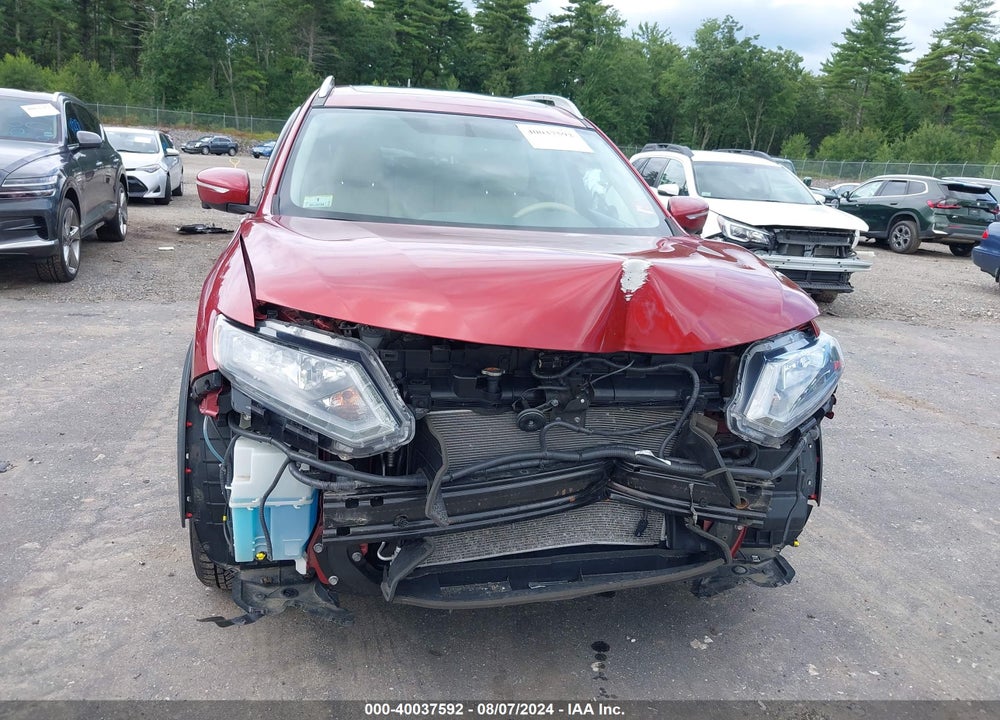 2014 NISSAN ROGUE SV VIN: 5N1AT2MV6EC753854
