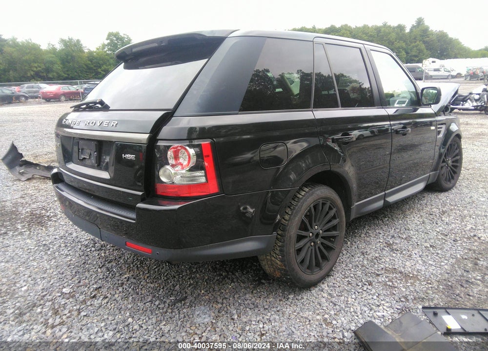 2012 LAND ROVER RANGE ROVER SPORT HSE VIN: SALSF2D4XCA747130