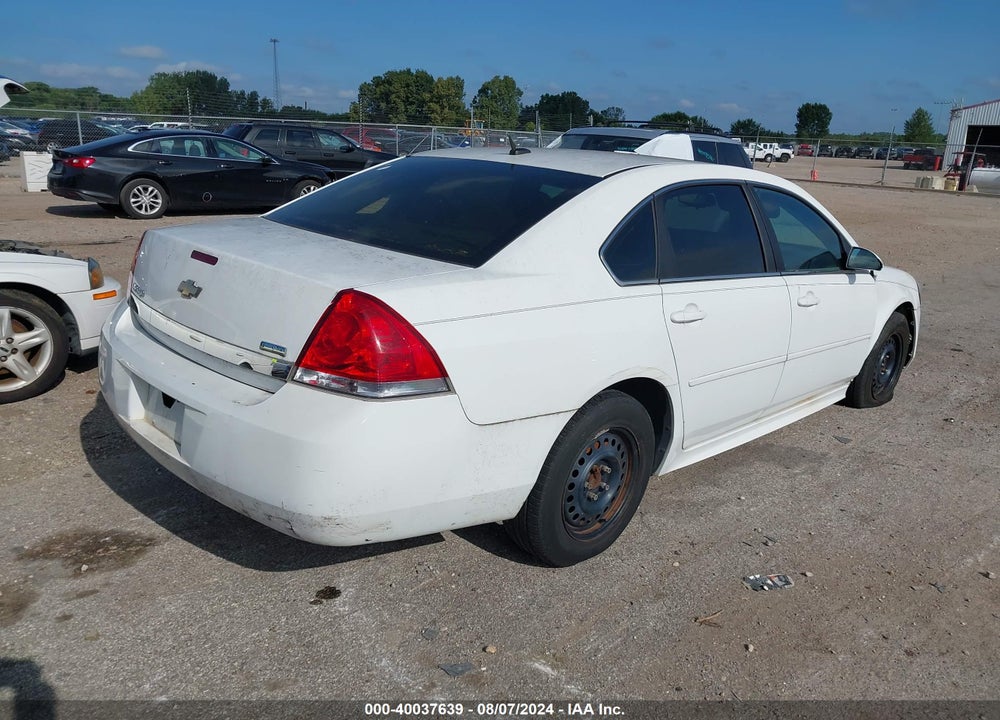 2011 CHEVROLET IMPALA LS VIN: 2G1WF5EK0B1320015
