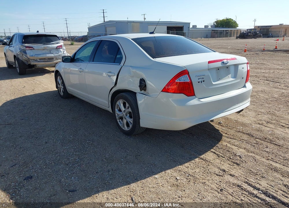 2012 FORD FUSION SE VIN: 3FAHP0HA9CR320083