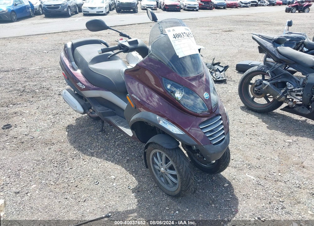 2007 PIAGGIO MP3 VIN: ZAPM479M
