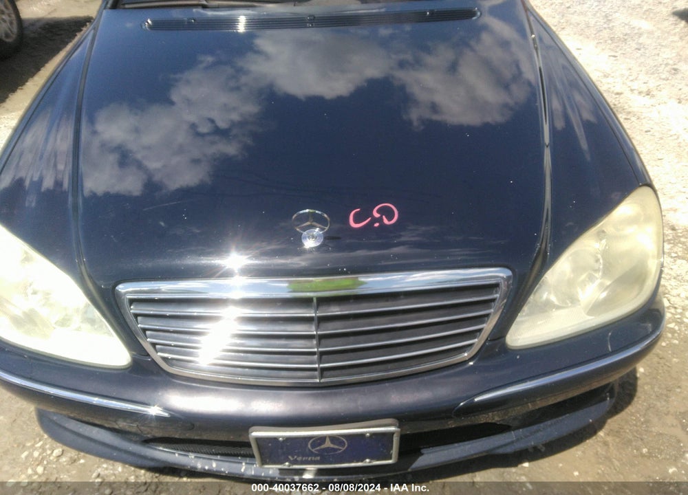 2003 MERCEDES-BENZ S 430 VIN: WDBNG70J03A351619
