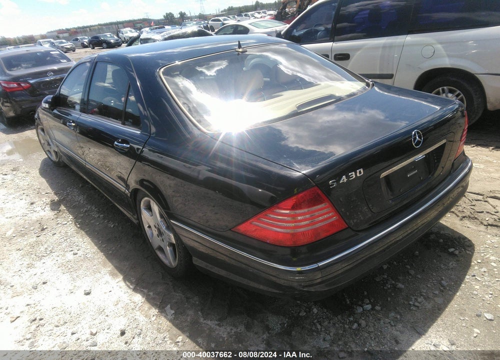 2003 MERCEDES-BENZ S 430 VIN: WDBNG70J03A351619