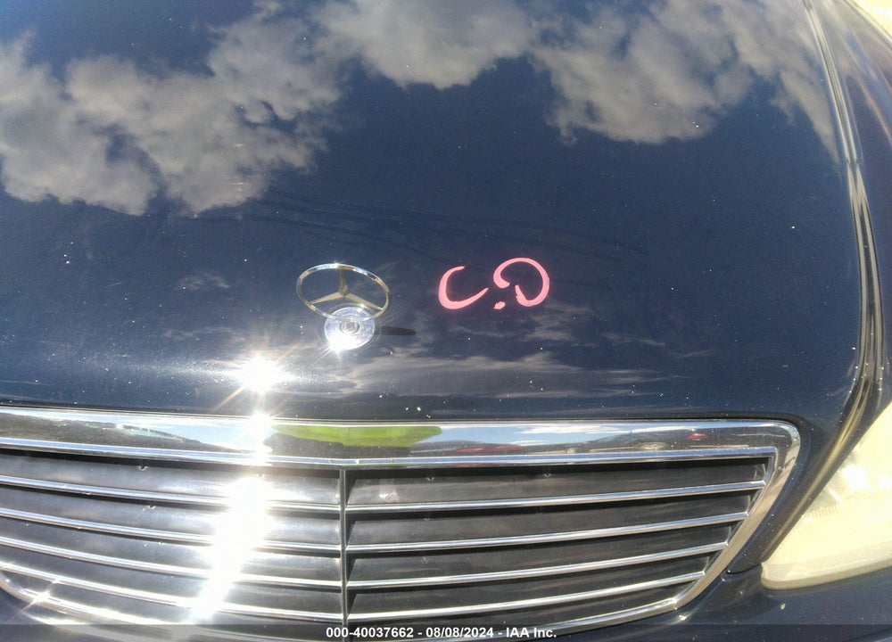 2003 MERCEDES-BENZ S 430 VIN: WDBNG70J03A351619