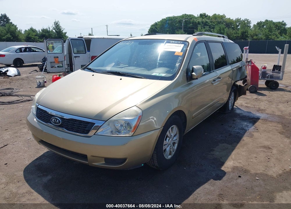 2011 KIA SEDONA LX VIN: KNDMG4C74B6388377