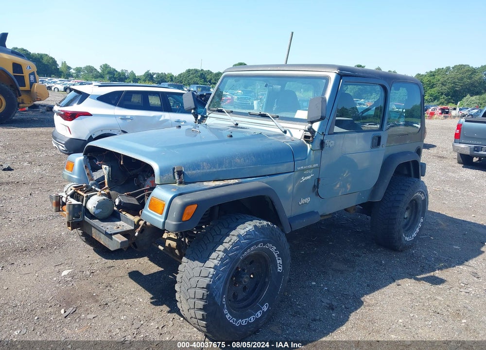 1998 JEEP WRANGLER SPORT VIN: 1J4FY19S8WP752892