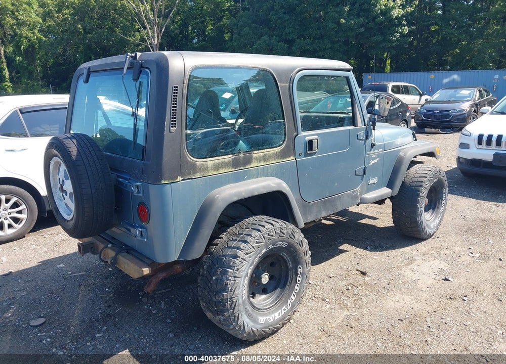 1998 JEEP WRANGLER SPORT VIN: 1J4FY19S8WP752892