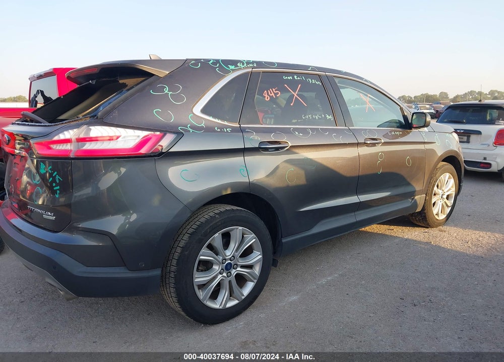 2020 FORD EDGE TITANIUM VIN: 2FMPK3K91LBA55870