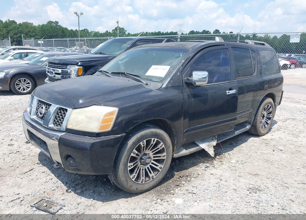 2004 NISSAN PATHFINDER ARMADA LE VIN: 5N1AA08B44N740954