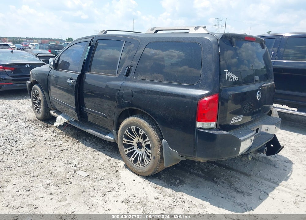 2004 NISSAN PATHFINDER ARMADA LE VIN: 5N1AA08B44N740954