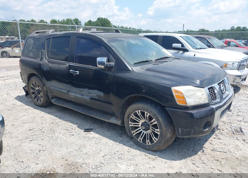 2004 NISSAN PATHFINDER ARMADA LE VIN: 5N1AA08B44N740954