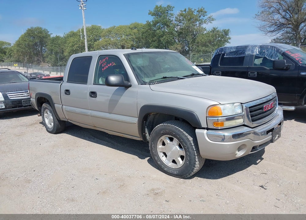 2004 GMC SIERRA 1500 SLT VIN: 2GTEK13T841323816