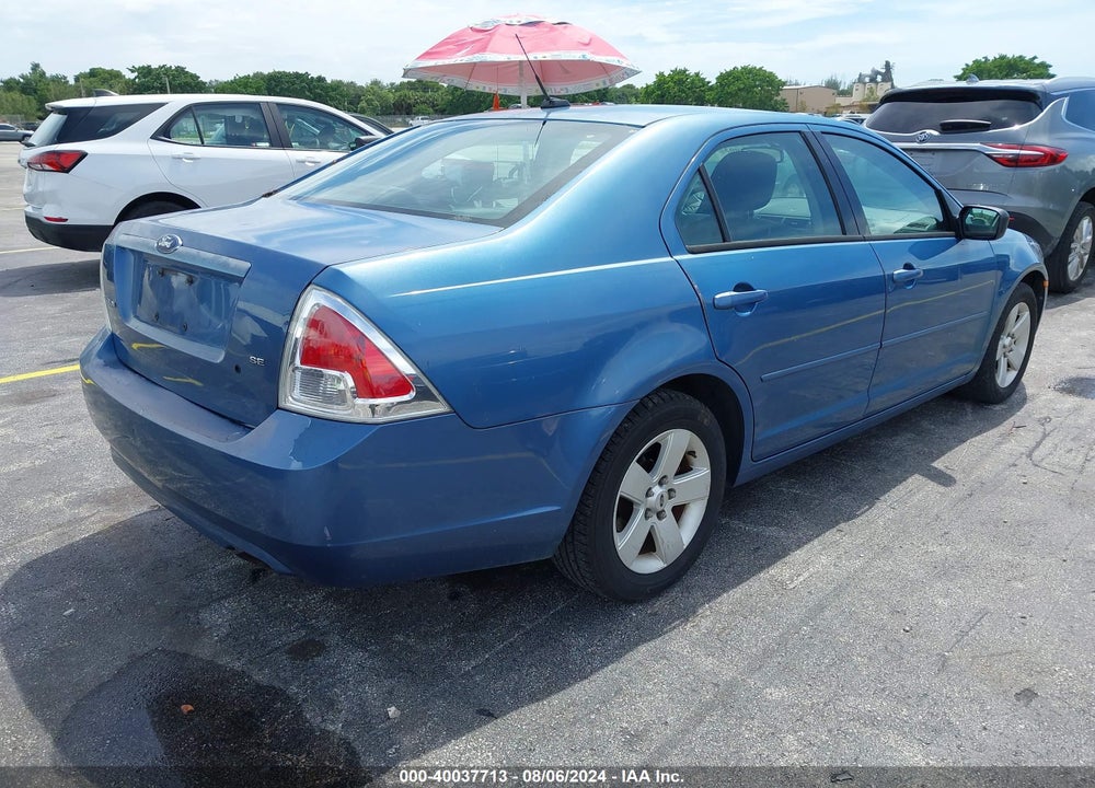2009 FORD FUSION SE VIN: 3FAHP07Z29R122235