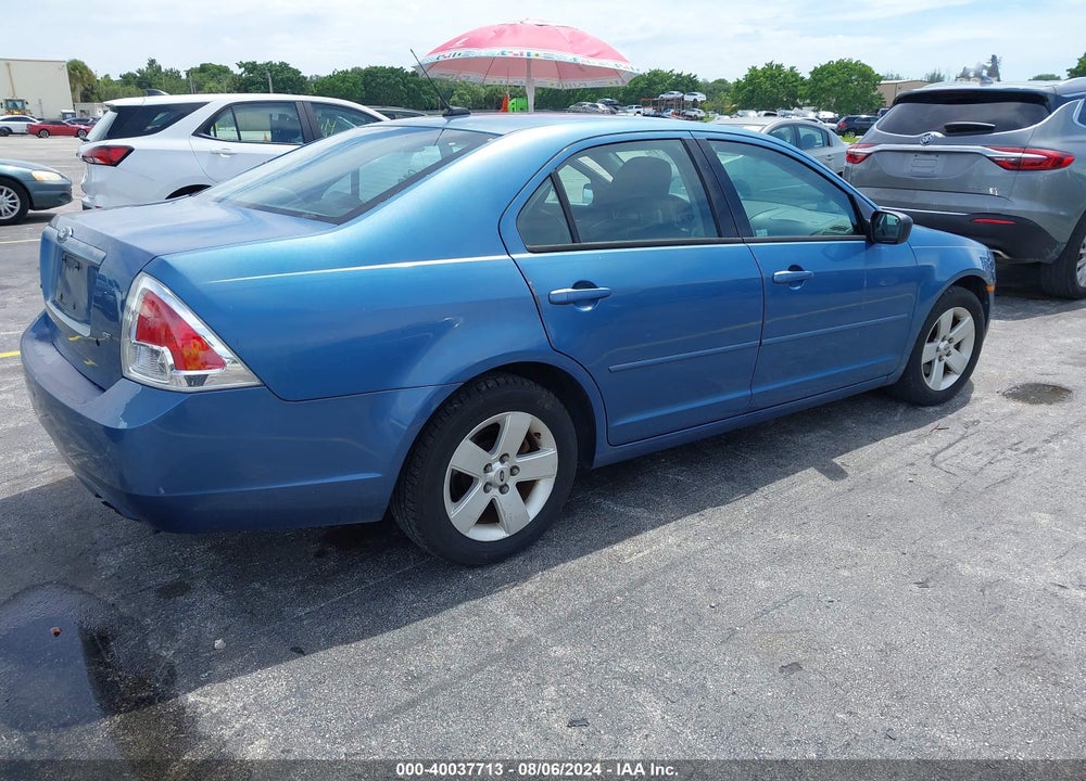 2009 FORD FUSION SE VIN: 3FAHP07Z29R122235