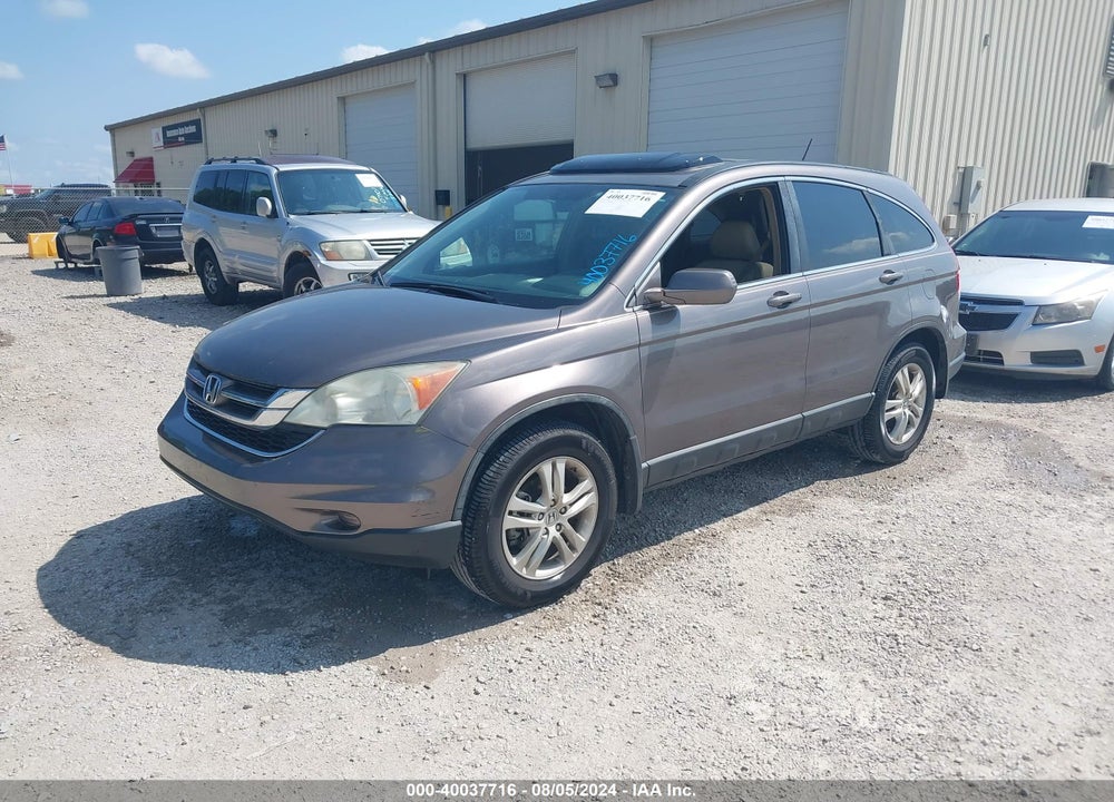 2010 HONDA CR-V EX-L VIN: 5J6RE3H71AL048435
