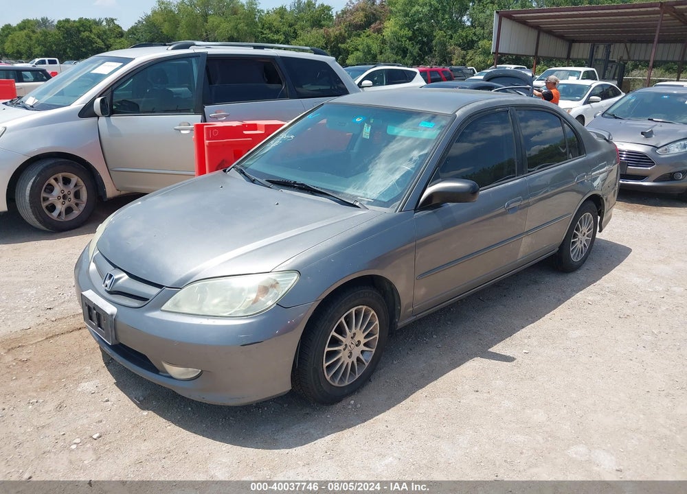2005 HONDA CIVIC LX VIN: 2HGES16525H560079