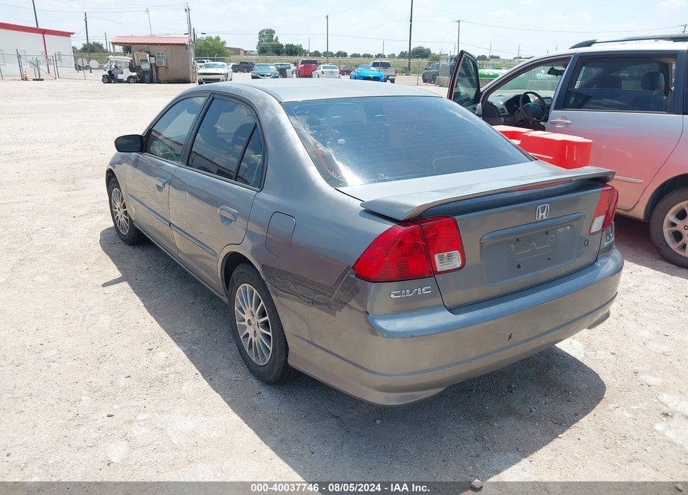 2005 HONDA CIVIC LX VIN: 2HGES16525H560079