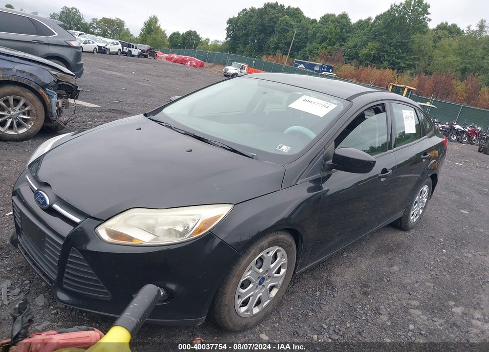 2012 FORD FOCUS SE VIN: 1FAHP3F25CL163793