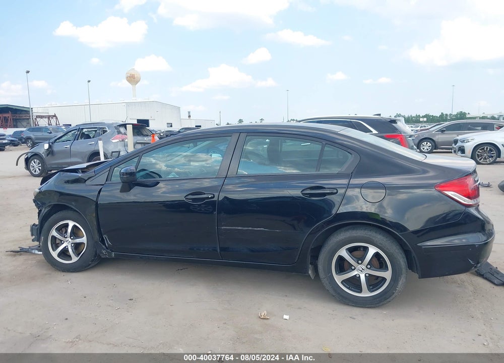 2015 HONDA CIVIC SE VIN: 19XFB2F71FE210823