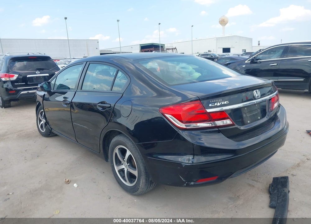 2015 HONDA CIVIC SE VIN: 19XFB2F71FE210823