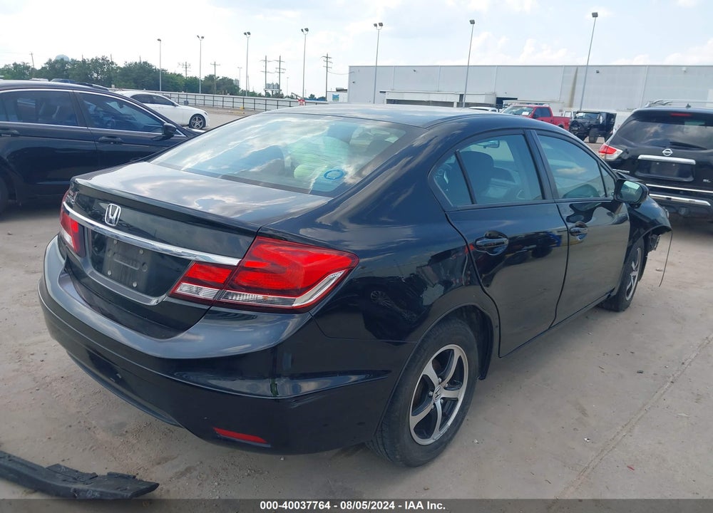 2015 HONDA CIVIC SE VIN: 19XFB2F71FE210823