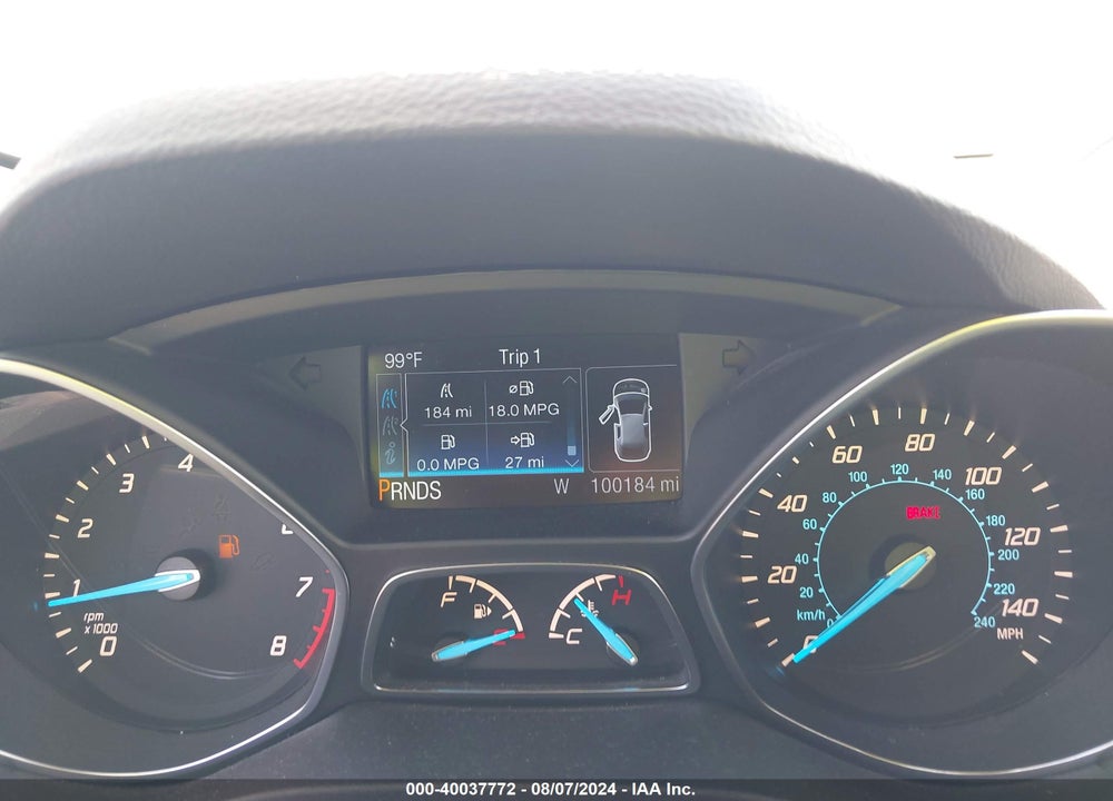 2015 FORD ESCAPE TITANIUM VIN: 1FMCU0J97FUB71176