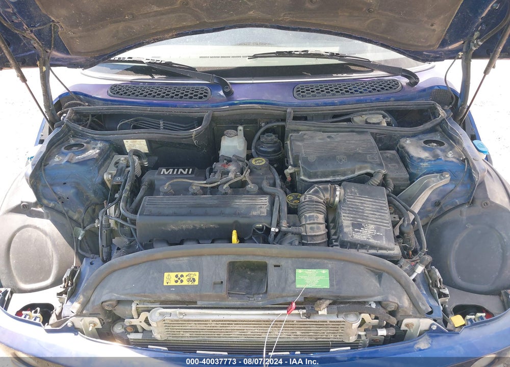 2002 MINI COOPER VIN: WMWRC33482TE11209