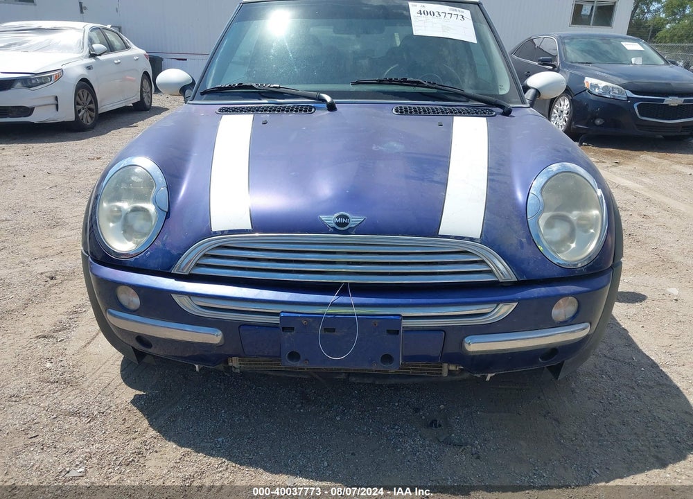 2002 MINI COOPER VIN: WMWRC33482TE11209