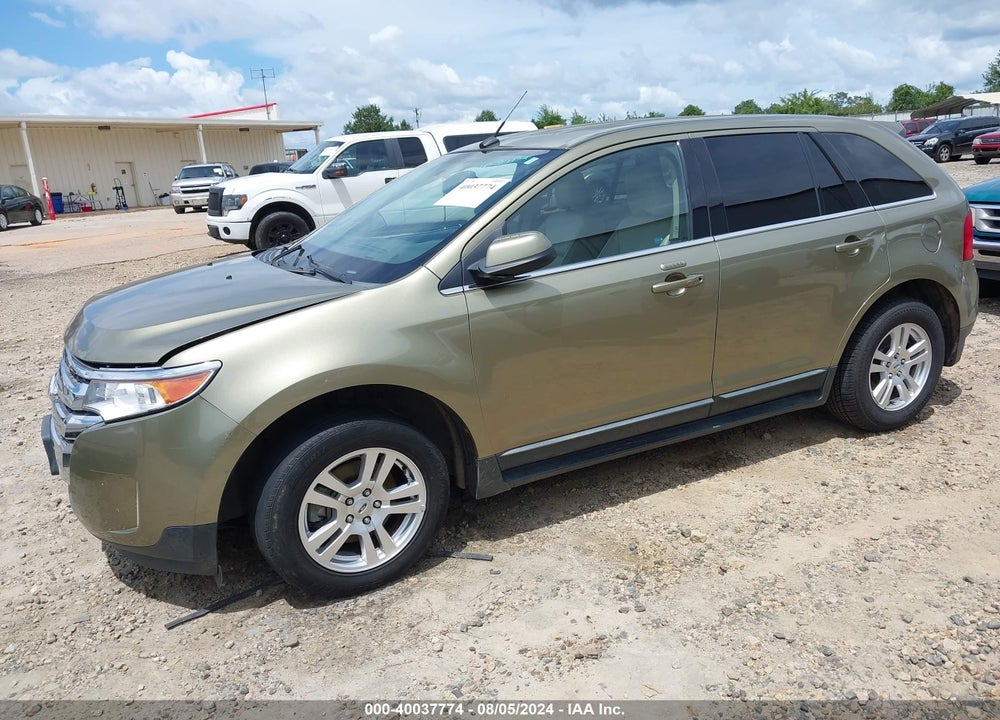 2012 FORD EDGE LIMITED VIN: 2FMDK3K9XCBA39489