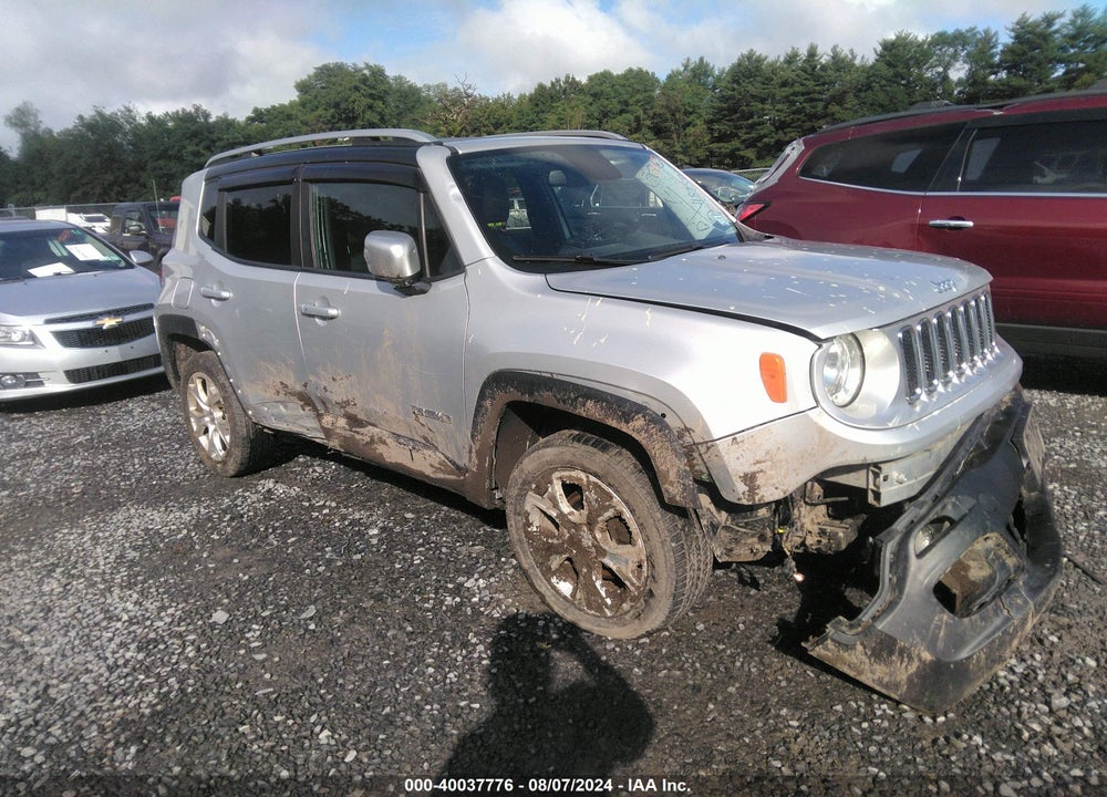 2016 JEEP RENEGADE LIMITED VIN: ZACCJBDT3GPC80205
