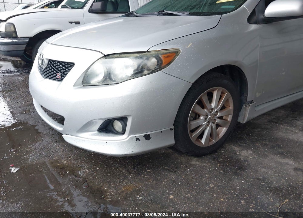 2010 TOYOTA COROLLA S VIN: 2T1BU4EE4AC496274