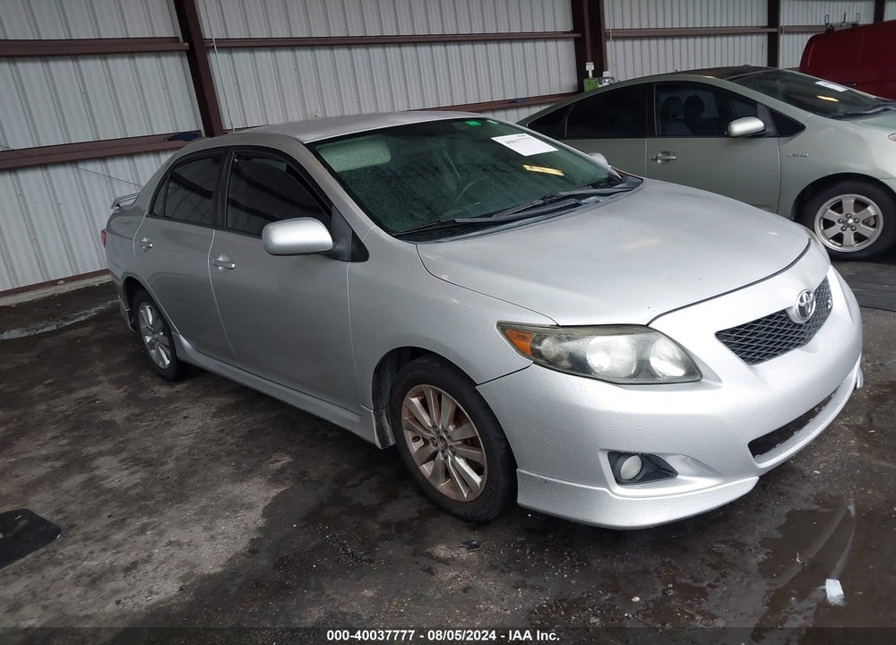 2010 TOYOTA COROLLA S VIN: 2T1BU4EE4AC496274
