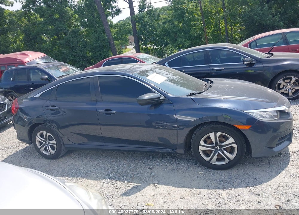 2018 HONDA CIVIC LX VIN: 19XFC2F55JE037604