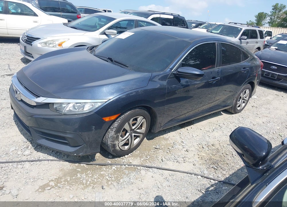 2018 HONDA CIVIC LX VIN: 19XFC2F55JE037604