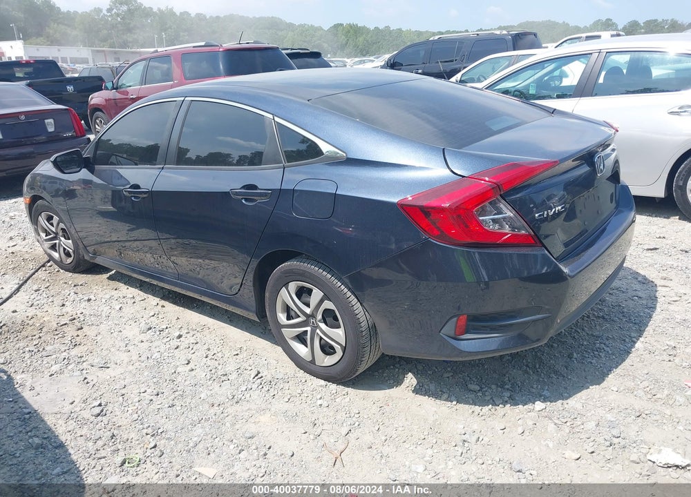 2018 HONDA CIVIC LX VIN: 19XFC2F55JE037604