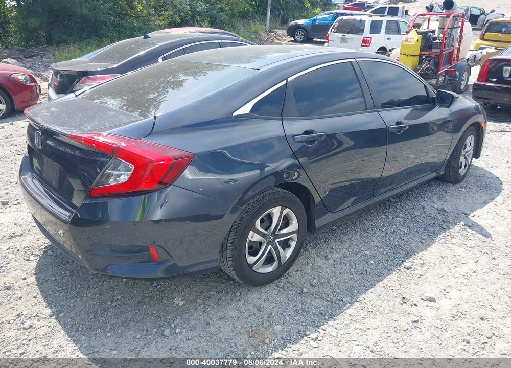 2018 HONDA CIVIC LX VIN: 19XFC2F55JE037604