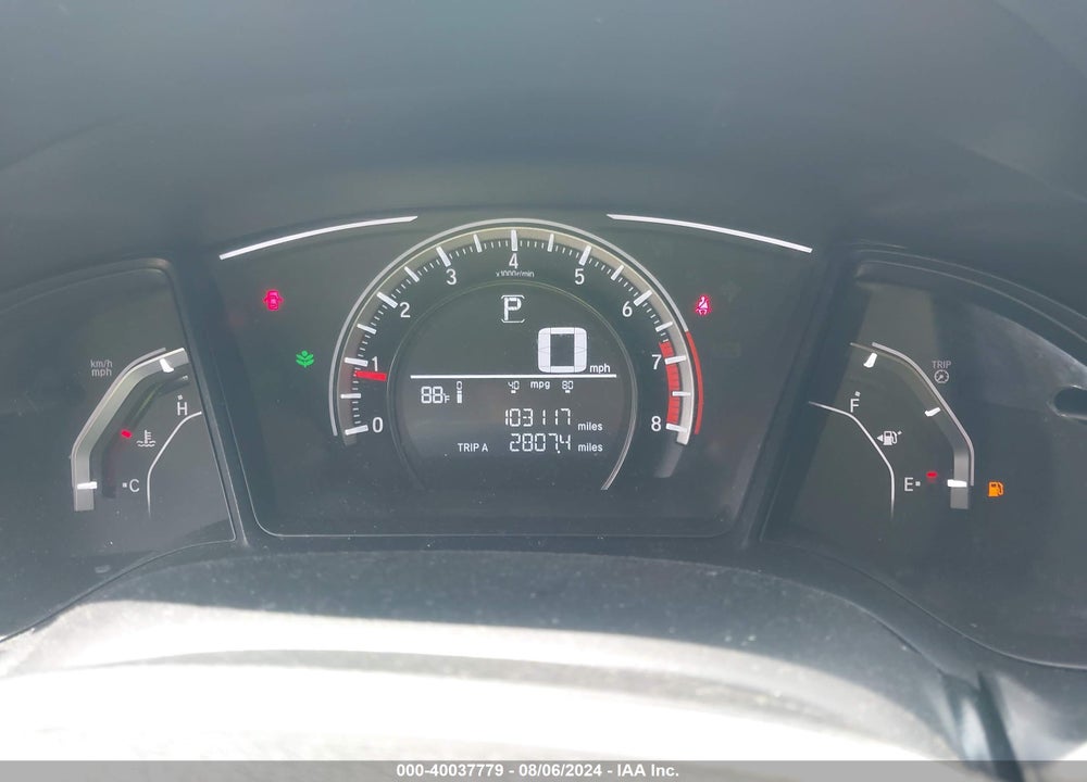 2018 HONDA CIVIC LX VIN: 19XFC2F55JE037604