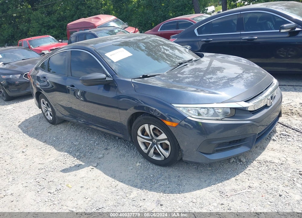 2018 HONDA CIVIC LX VIN: 19XFC2F55JE037604