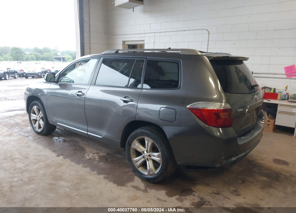 2008 TOYOTA HIGHLANDER SPORT VIN: JTEES43A782041751