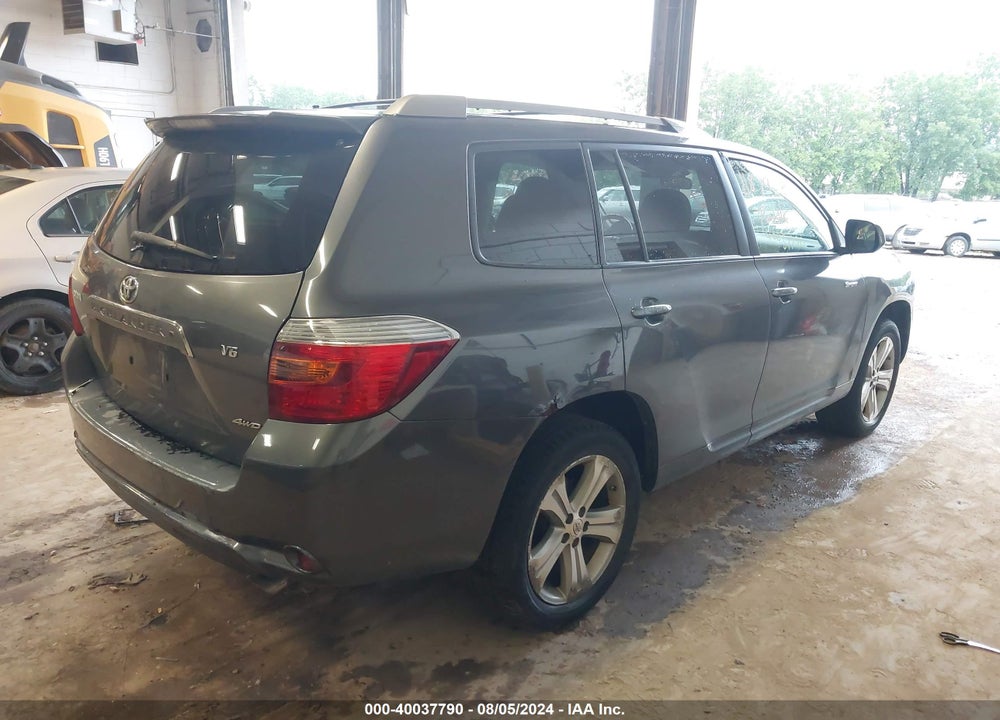 2008 TOYOTA HIGHLANDER SPORT VIN: JTEES43A782041751