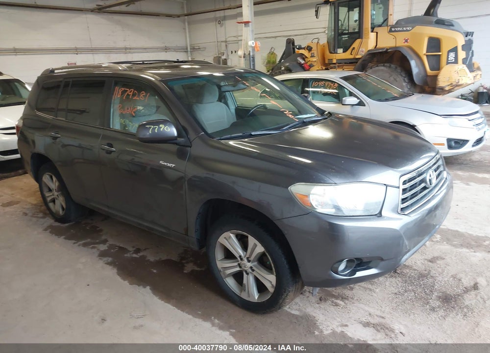 2008 TOYOTA HIGHLANDER SPORT VIN: JTEES43A782041751
