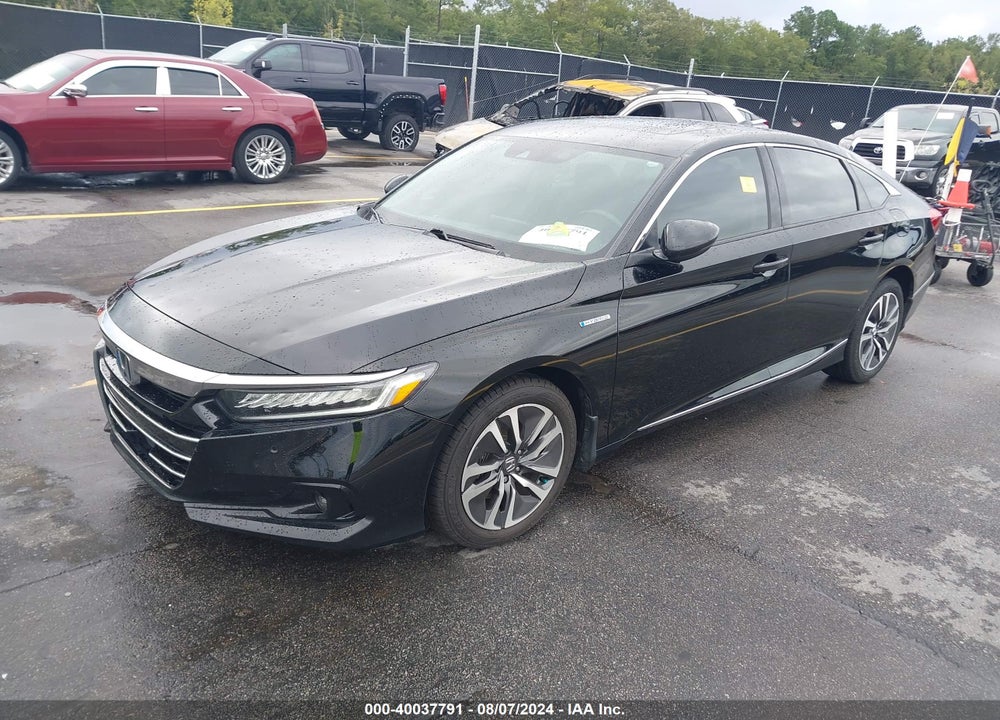 2022 HONDA ACCORD HYBRID EX-L VIN: 1HGCV3F58NA001239