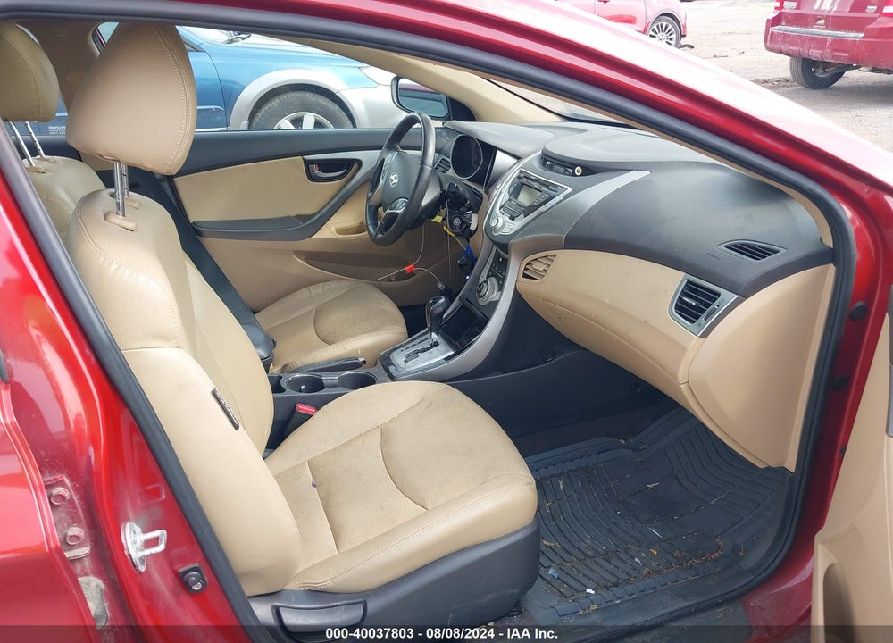 2011 HYUNDAI ELANTRA LIMITED (ULSAN PLANT) VIN: KMHDH4AE9BU135853